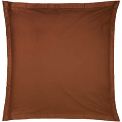 Taie d oreiller Carina coton 63x63cm terracotta Atmosphera créateur d'intérieur