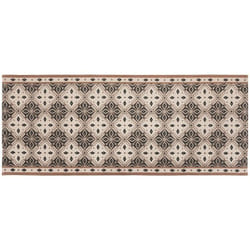 Atmosphera - Tapis antidérapant Felix 80x200cm noir et blanc créateur d'intérieur