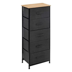 Chiffonnier 5 tiroirs Tissa gris foncé 5five