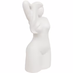 Avec son design simple et épuré, la statue femme "Soleya" Atmosphera séduira les inconditionnels d'un style tendance et conte ...