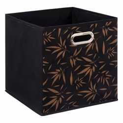 Boîte de Rangement Casual 31x31cm Noir