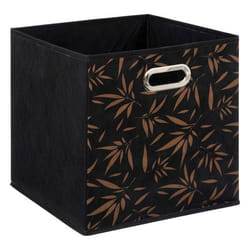Boîte de Rangement Casual 31x31cm Noir