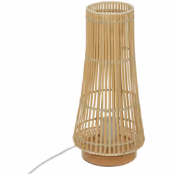 Vous recherchez un luminaire qui donnera une ambiance exotique à votre maison ? Alors, la lampe "Mahe" Atmosphera répondra à ...