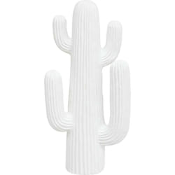 Atmosphera - Cactus déco Rodrigo H38cm blanc créateur d'intérieur