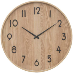 Atmosphera - Horloge D55 Ivana bois clair