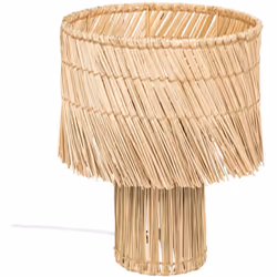 La lampe à poser "Yoni" Atmosphera plaira à ceux qui cherchent une touche de naturel pour leur décoration intérieure. Cette l ...