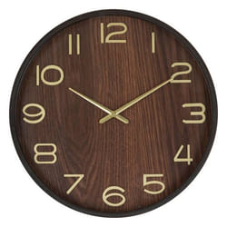 Horloge D38 Ivana Bois Foncé Atmosphera