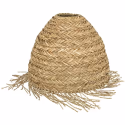 Atmosphera - Abat-jour Hania roseau D37cm créateur d'intérieur