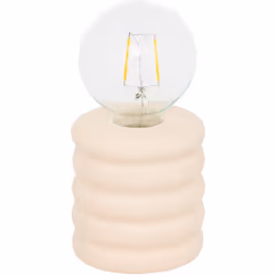 Tout en délicatesse, la lampe à poser LED "Perry" Atmosphera possède une jolie base en céramique qui accueille une ampoule à ...