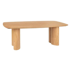 Atmosphera - Table À Manger Aliona Bois 220x100cm Créateur D'Intérieur