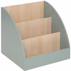 Étagère à livres pour enfants en sauge - solution idéale pour le rangement des livres et des jouets Fonctionnalité et design ...
