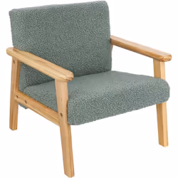 Offrez à votre enfant le fauteuil "Basile" Atmosphera afin de profiter d'une ambiance cocooning dans sa chambre ou au salon.  ...