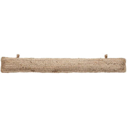 Atmosphera - Bas de porte jute Natura beige lin 12x90cm créateur d'intérieur