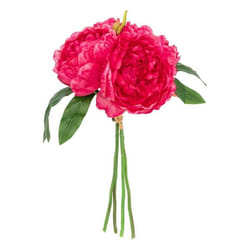 Bouquet De 4 Pivoines Artificielles Bely Rose H31cm Atmosphera Créateur D'Intérieur