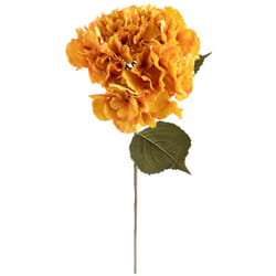 Atmosphera - Tige hortensia James artificielle orange H83cm créateur d'intérieur