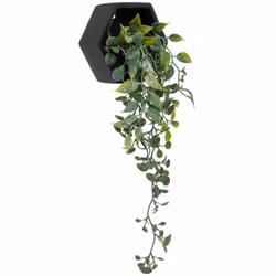 La plante artificielle suspendue "Ayame" Atmosphera est parfaite pour végétaliser votre intérieur sans les contraintes qui vo ...