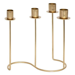 Chandelier Margy Métal Doré H23cm - Atmosphera Créateur D'Intérieur