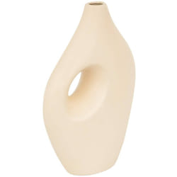 Atmosphera - Vase céramique Nola beige H30cm créateur d'intérieur