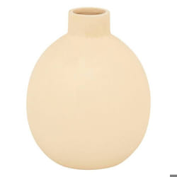 Vase Céramique Rily Beige H18cm Atmosphera Créateur D'Intérieur