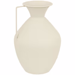 Avec sa forme de cruche, ce vase en métal "Sylvain" Atmosphera donnera une touche spéciale à votre décoration. Son design mod ...