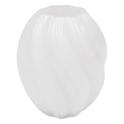 Vase Valma Blanc H21cm Atmosphera Créateur D'Intérieur
