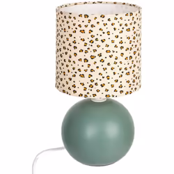 Si votre tout-petit aime les animaux, la lampe en céramique enfant "Timéo" Atmosphera devrait lui plaire. Elle joue sur les c ...