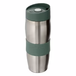 Mug Isolant Inox & Silicone 035L Vert