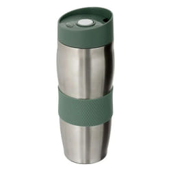 Mug Isolant Inox & Silicone 035L Vert