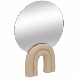 Miroir décoratif sur pied bliss - un accessoire moderne pour l'intérieur avec un design élégant Design élégant : Le miroir dé ...