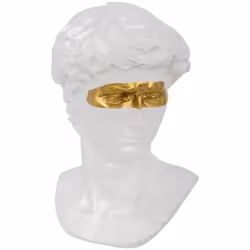 Très originale, la tête à poser en résine "David" Atmosphera plaira aux amateurs d'art contemporain. Elle embellira un buffet ...