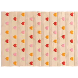 Avec ses jolies couleurs, le tapis enfant imprimé "Tay" Atmosphera est idéal pour décorer la chambre d'un tout petit. Son fil ...