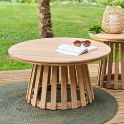 Hesperide - Table d appoint de jardin ronde Osuna 80 x 80cm en acacia - Hespéride