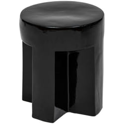 Atmosphera - Table à café totem Kris D34 Noire
