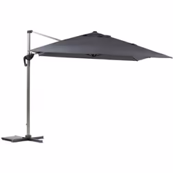 Le parasol déporté rectangulaire "ÉQUADOR" Hespéride est un accessoire indispensable pour profiter d'une terrasse ombragée lo ...