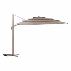 Parasol déporté rectangulaire multi-toile MELHIA