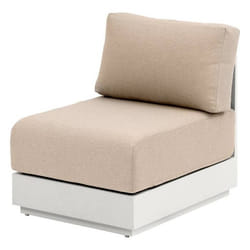 Chauffeuse de jardin en aluminium ALLURE - Avoine