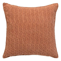 Atmosphera - Coussin Bouclette Soana Terracotta 45x45cm Créateur D'Intérieur