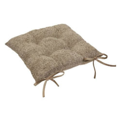 Galette De Chaise Bouclette Lin 38x38 Cm