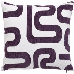 Décoratif et confortable, le coussin jacquard "Safina" Atmosphera complètera à merveille un canapé, un fauteuil ou un lit. Il ...