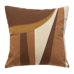 Coussin Hary Marron 45x45cm Atmosphera Créateur D'Intérieur