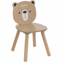 Chaise enfant tête d'ourson . Offrez à votre petit une touche ludique avec cette adorable chaise enfant en forme de tête d'ou ...