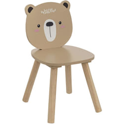 Atmosphera - Chaise enfant Douceur ourson marron