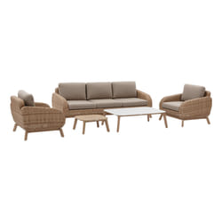 Hesperide MANISSA Honey ensemble de meubles de jardin Beige, Bois