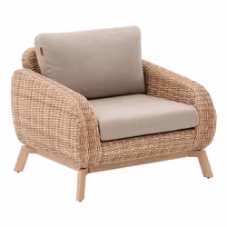 Hesperide MANISSA Honey ensemble de meubles de jardin Beige, Bois - Vue supplémentaire 4