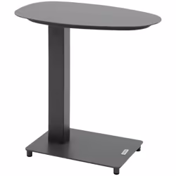 Indispensable pour créer un coin détente confortable sur une terrasse, la table d'appoint de jardin "VENUZIA" Hespéride sédui ...
