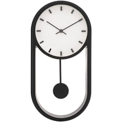Atmosphera - Horloge Anton noir 39x20cm créateur d'intérieur