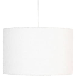 Atmosphera - Suspension bouclette Tina blanc D37cm créateur d'intérieur