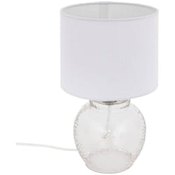Atmosphera - Lampe à poser Teva blanc H30cm créateur d'intérieur