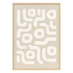 Atmosphera - Déco Mural 3d Disa Beige 50x70cm Créateur D'Intérieur
