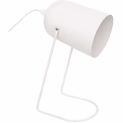 Sobre et épurée, la lampe à poser "Faro" Atmosphera s'intègrera facilement dans un décor minimaliste. Cette lampe en acier pr ...